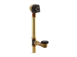 Drain for overflowing bath