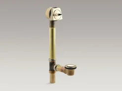 Drain for overflowing bath