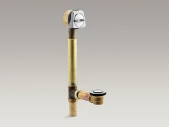 Drain for overflowing bath