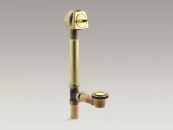 Drain for overflowing bath
