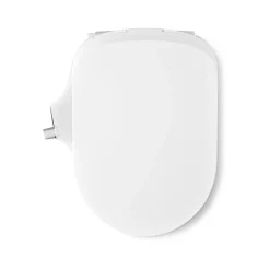 D-shaped manual bidet toilet seat