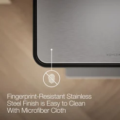 Dual-compartment step trash can