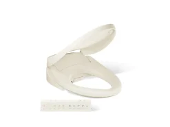 Dual-Wand Elongated bidet toilet seat with remote control