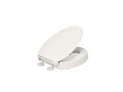 Elevated Quiet-Close™ elongated toilet seat