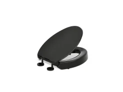 Elevated Quiet-Close™ elongated toilet seat