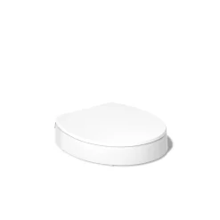 Elevated Quiet-Close™ round-front toilet seat
