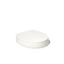 Elevated Quiet-Close™ round-front toilet seat
