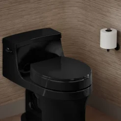 Elevated Quiet-Close™ round-front toilet seat