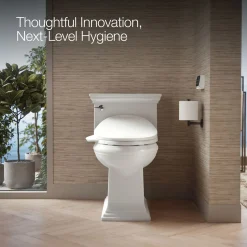 Elongated bidet toilet seat with remote control