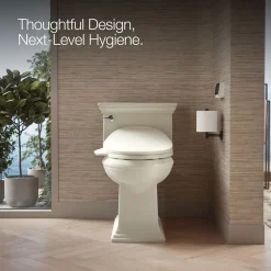 Elongated bidet toilet seat with remote control