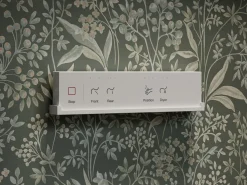 Elongated bidet toilet seat with remote control