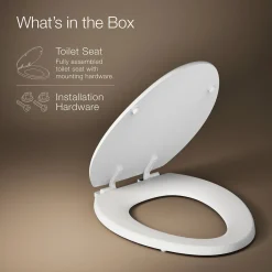 Elongated toilet seat