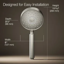 Four-function handshower, 2.5 gpm