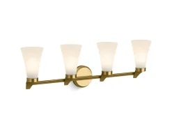 Four-light sconce