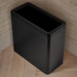3-gallon open-top trash can