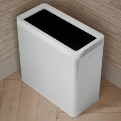 3-gallon open-top trash can