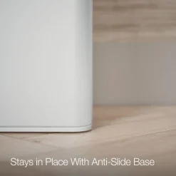3-gallon open-top trash can