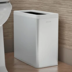 3-gallon open-top trash can