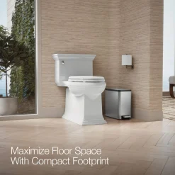 2.5-gallon slim step trash can