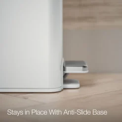 2.5-gallon slim step trash can