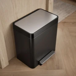 8-gallon stainless steel step trash can