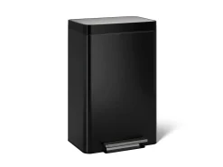 13-gallon stainless steel step trash can