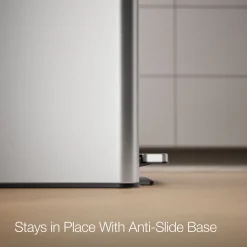 13-gallon stainless steel step trash can