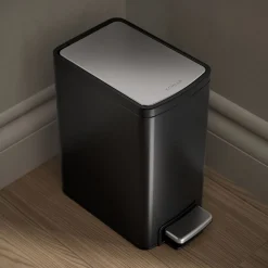 1-1/2-gallon step trash can