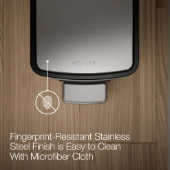 1-1/2-gallon step trash can