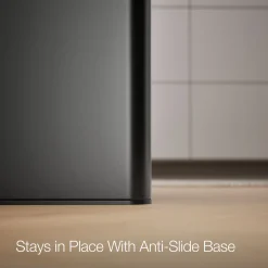 13-gallon touchless stainless steel trash can