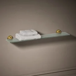 Glass shelf