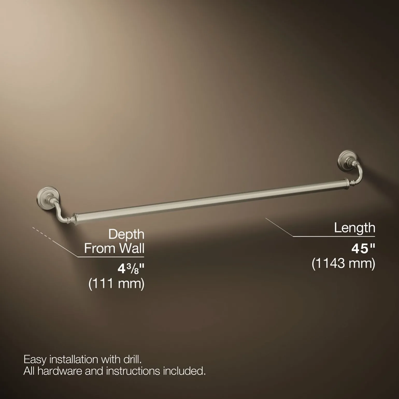 42" grab bar