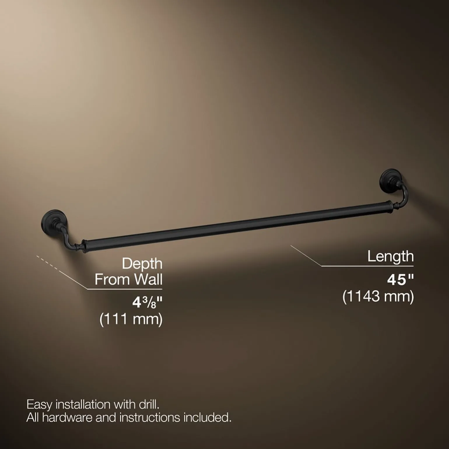 42" grab bar