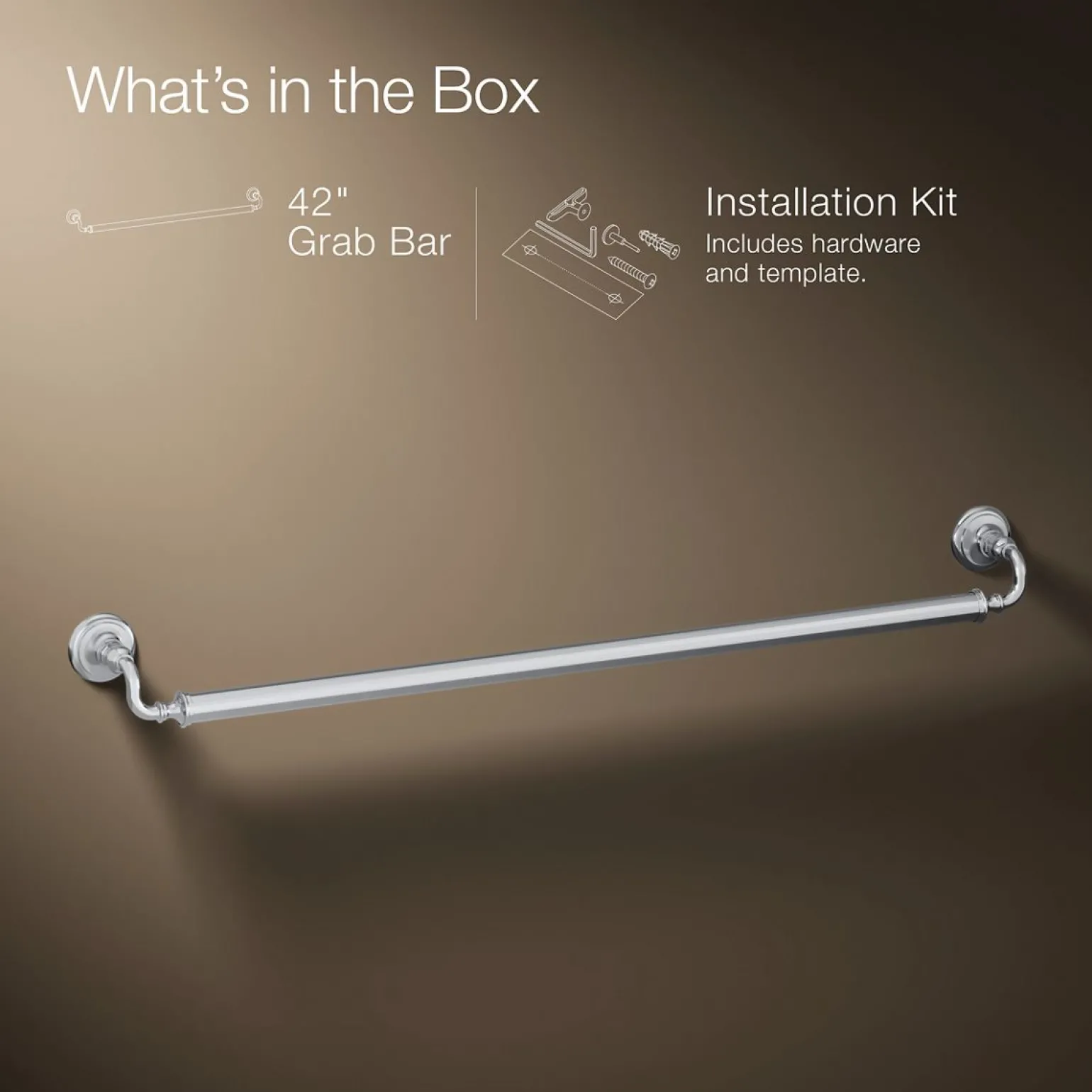 42" grab bar