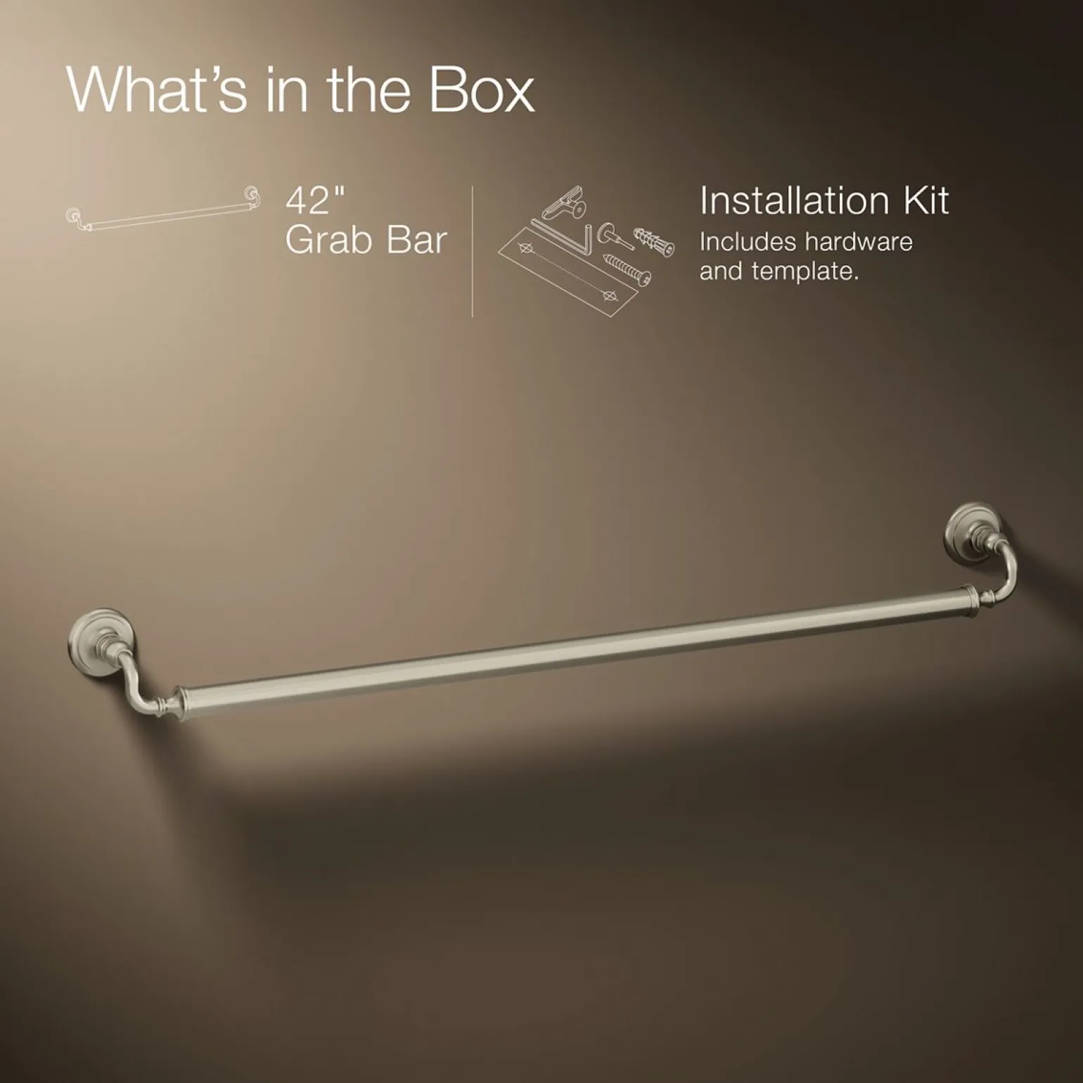 42" grab bar