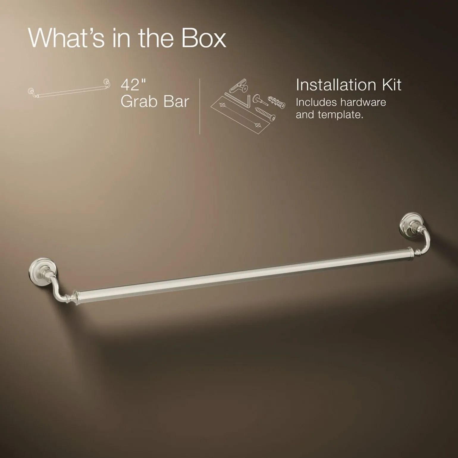 42" grab bar