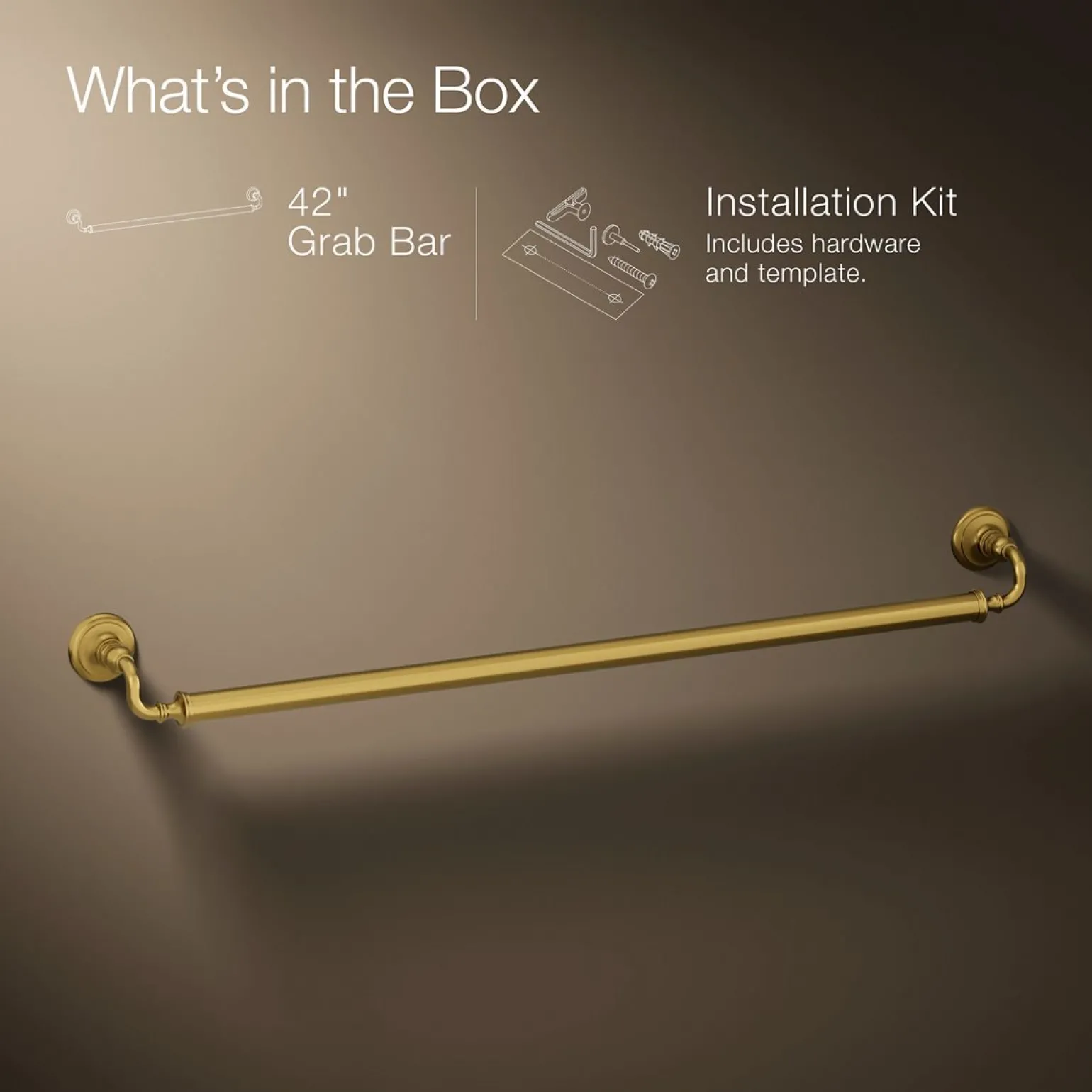 42" grab bar