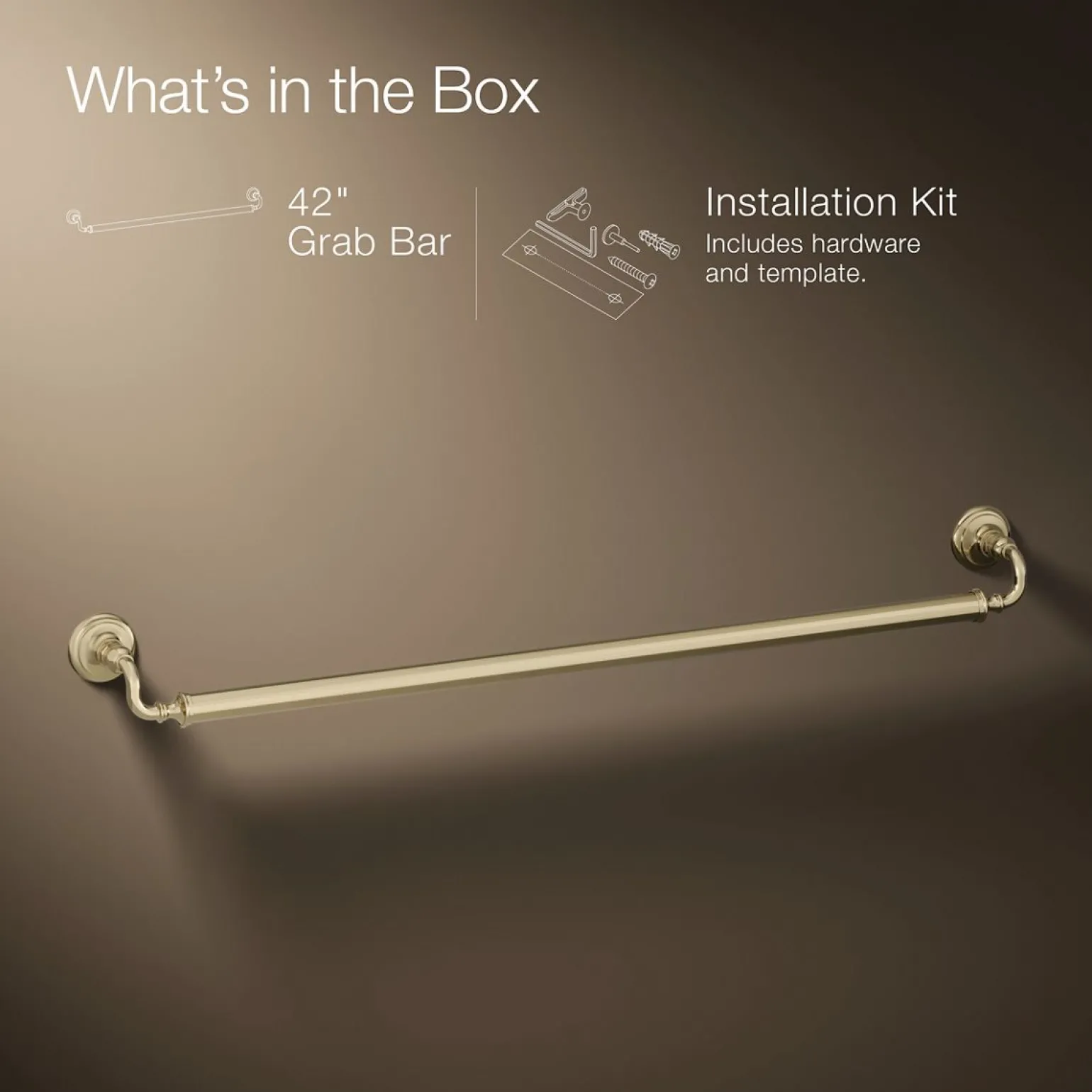42" grab bar