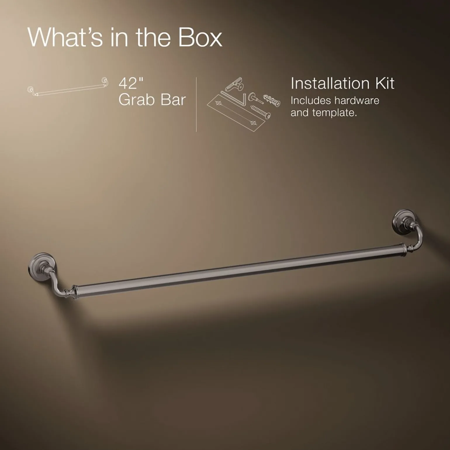 42" grab bar