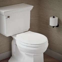 Heated ReadyLatch® Quiet-Close™ round-front toilet seat