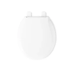 Heated ReadyLatch® Quiet-Close™ round-front toilet seat
