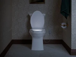 Heated ReadyLatch® Quiet-Close™ elongated toilet seat