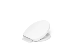Heated round-front toilet seat