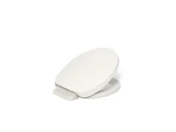 Heated round-front toilet seat