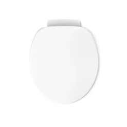 Heated round-front toilet seat