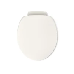 Heated round-front toilet seat