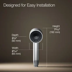 Iconic single-function handshower, 1.75 gpm