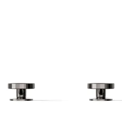 Industrial bathroom sink faucet handles