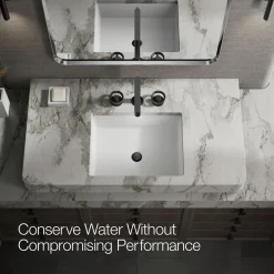Industrial bathroom sink faucet handles