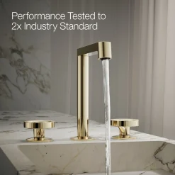 Industrial bathroom sink faucet handles